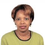 Example of a correct passport photo for a woman