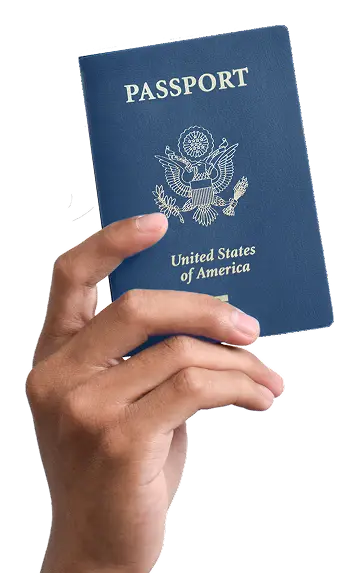 Holding passport